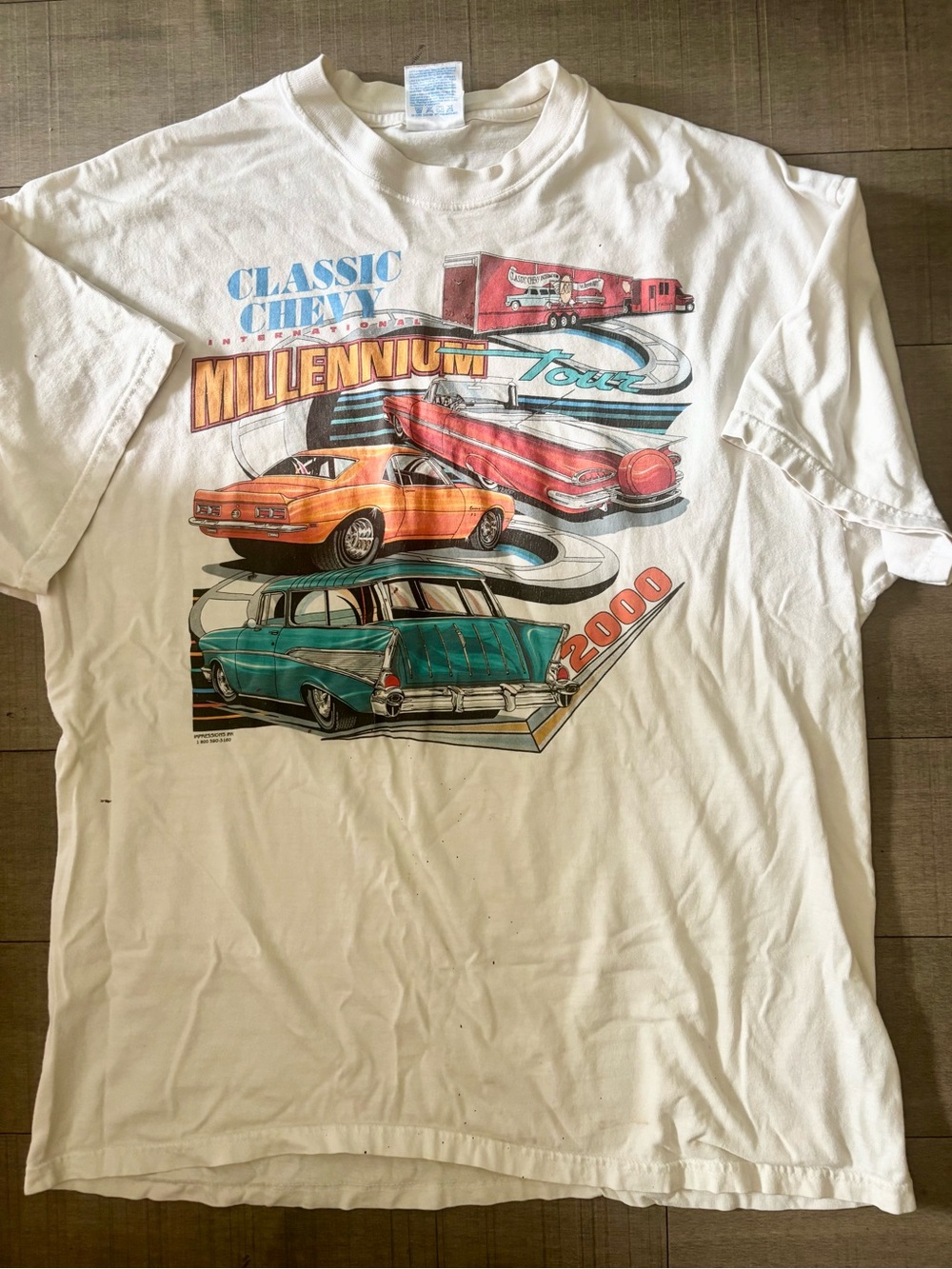 Classic Chevy Millennium Tour Graphic T-Shirt